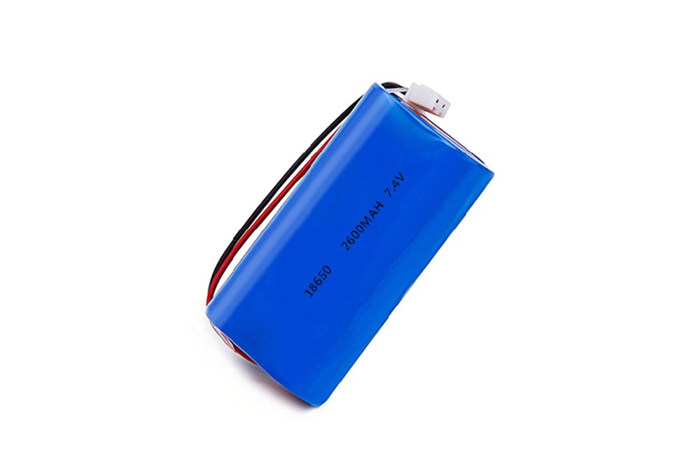 18650 rechargeable battery 7.4V electric toy power supply 2600mah electric massager battery pack